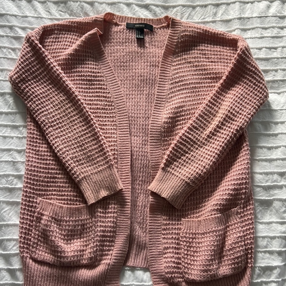 Pink Forever 21 sweater